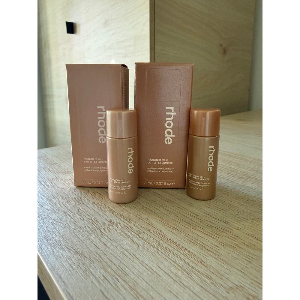 rhode Highlight Milk Duo 02 Pearly Champagne + 03 Warm Bronze - Picture 2 of 14